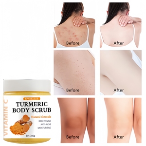 2025 Hữu Cơ Khuôn Mặt Và Cơ Thể Chà Nghệ Vitamin C Chà Sáng Exfoliante Tập Thể Nghệ Cơ Thể Chà - Product Image 4