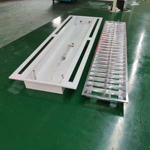 300x1200mm lõm Trần lưới tản nhiệt ánh sáng 4ft đèn nướng đèn 36W 48W T8 huỳnh quang không khí lưới tản nhiệt ánh sáng phù hợp cho văn phòng - Product Image 4