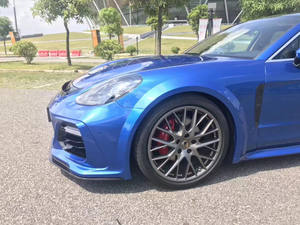 Conjunto de carrocería Panamera estilo 17-21 <span class=keywords><strong>TA</strong></span> 971, difusor de faldón lateral de parachoques para Porsche para Panamera S GTS 971, kits de carrocería - Product Image 4