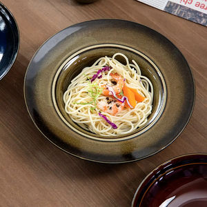 Vente en gros de vaisselle de luxe EKA nouveau design vaisselle émaillée réactive nordique vaisselle de supermarché en grès pour la maison - Product Image 2