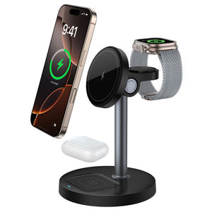 Cargador Inalámbrico Rápido 3 en 1, Soporte Magnético Plegable de 15w para Teléfono 16 - Product Image 2