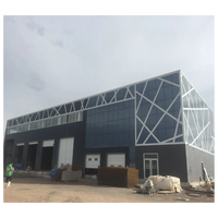 Bâtiment d'entrepôt préfabriqué en structure d'acier avec poutre en H et plans/corps de plans personnalisés pour le stockage industriel