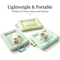 Tapis de transport portable pour animaux de compagnie avec poignée, protection de siège de voiture et de canapé pour chats et chiens, vente en gros EM