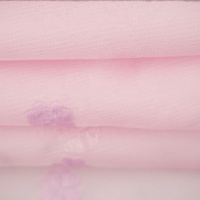 Sakura-tela jacquard de tul para vestido, tejido floral rosa para vestido de verano, nuevo diseño, 2022