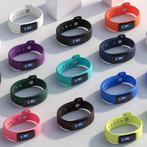 RFID Vòng đeo tay 13.56MHz RFID dây đeo cổ tay Silicone Vòng đeo tay hồ bơi không thấm nước thẻ thành viên - Product Image 6