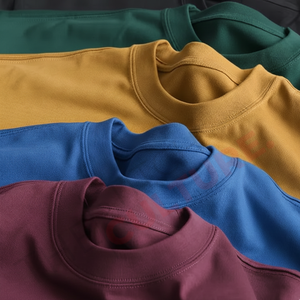 Camiseta Extra Grande de 230 g/m², Personalizable con Impresión, Lisa, Unisex, para Hombre, de Alta Calidad, Gruesa, 100% Algodón - Product Image 3