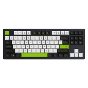 คีย์บอร์ดไร้สายแบบ Tri-mode พร้อมแผงโลหะ 87 ปุ่ม ไฟ RGB สำหรับเล่นเกมและอีสปอร์ตโดยเฉพาะ - Product Image 1