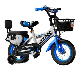 Vikabe <b>Kids</b> <b>Bike</b> 12 Inch With Training Wheels And Basket For Ages 3 Years And Older - Product Image 1