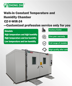 CZ-V-WIR-24 lập trình môi trường liên tục khí hậu buồng thử nghiệm với nhiệt độ kiểm soát độ ẩm đi bộ trong khí hậu buồng - Product Image 5