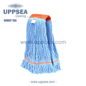 Ricarica della testa del mocio in cotone resistente con sostituzione della testa del mocio bagnato con cordino ad anello - Product Image 3