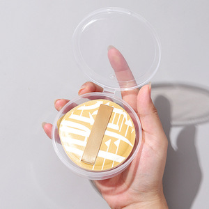 Boîtes de rangement personnalisables pour houppettes, organiseurs de maquillage en plastique avec couvercle pour houppettes cosmétiques - Product Image 3