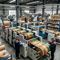 Fundas de Papel Impresas Personalizadas de Primera Calidad, Ecológicas, para Envolver Frutas y Verduras en Supermercados