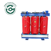 Transformateur de puissance triphasé à sec en cuivre YIYUE SCB 100kVA-300kVA 6kV à 440V pour système de distribution d'énergie
