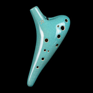 Ocarina en céramique 12 trous Alto C, tonalité AC, vente en gros d'usine, pour débutants, performance et enseignement - Product Image 5