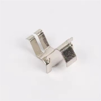 Estampage de précision personnalisé pince de batterie en acier inoxydable ressort à lames de contact SMD monté sur PCB traité thermiquement usinage CNC
