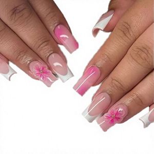 Puntas de Uñas Cuadradas Sin Curva C, Talla XXXL, 360 Unidades, Uñas Largas y Rectas de ABS, Puntas de Uñas Cuadradas Cónicas 3XL, Más Vendidas - Product Image 3