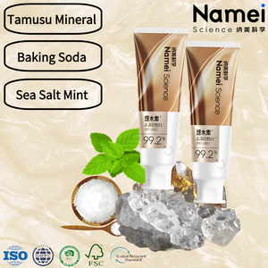 Pasta Dental Herbal Antibacteriana Namei Science 120g con Sabor a Menta Fresca, Blanqueadora con Hidroxiapatita, Bicarbonato de Sodio y Sal Marina para el Cuidado Dental en Casa - Product Image 4