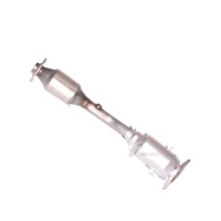 Nouveau catalyseur à trois voies à ajustement parfait convertisseur catalytique à double revêtement 409L en acier inoxydable Euro V Diesel Position avant en gros