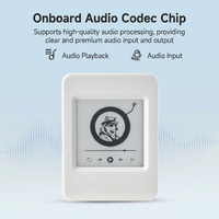 Papan Pengembangan Wareshare RP2350A Layar E-Ink 1.54in WiFi BLE Sensor Suhu SHTC3 Terminal IoT Dashboard Rumah Pintar