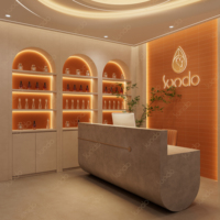 Solution de conception et de construction de salons de beauté de luxe Sundo avec mobilier personnalisé, éclairage LED et planification intérieure complète