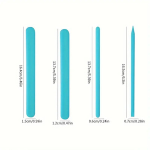 Reusable <b>Silicone</b> Stirring Rod DIY Resin Making <b>Tool</b> for Epoxy Mixer Reusable <b>Silicone</b> Mixing Stick Rubber Product - Product Image 5