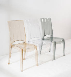 Sillas de Acrílico Transparentes Modernas de Resina para Eventos, Respaldo Alto, para <span class=keywords><strong>Alquiler</strong></span> en Hoteles, Venta al por Mayor - Product Image 4