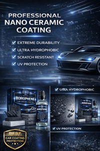 GRAPHONEX Borophene ProBoron - Revestimiento Cerámico Nano para Automóviles Mejorado con Boro, 50 ml |   Durabilidad Extrema Protección Ultra Hidrofóbica Contra Rayones - Product Image 2