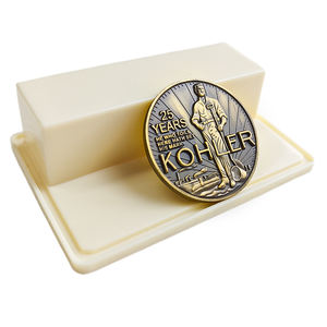 Moneda Conmemorativa de la Serie Personalizada del Fabricante con Logotipo en Relieve 3D, Metal de Aleación de Zinc Bronce Antiguo con Acabado de Latón - Product Image 2