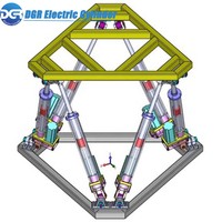 6 degrés de plate-forme de liberté pour jeu de course de combat simulateur dynamique de réalité virtuelle pour la vente en gros