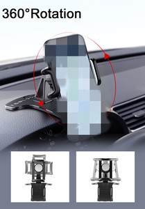 Wholesale Interior Parts <b>Car</b> Phone Holder Universal Dashboard Mount Mobile Cell <b>Stand</b> Adjustable Navigation Bracket - Product Image 4