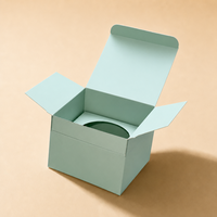 Scatole di Carta Pieghevoli per Cosmetici all'Ingrosso, per Confezioni di Creme Viso e Lozioni Corpo, con Inserto Ritagliato, Dimensioni Personalizzate, Scatola Regalo