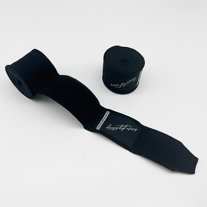 Envolturas de mano de <span class=keywords><strong>boxeo</strong></span> con logotipo personalizado de semielasticidad duradera ajustable fácil de llevar de alta calidad - Product Image 1