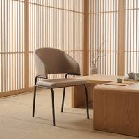 Chaise de salle à manger élégante et luxueuse en cuir PU moderne pour la maison, l'hôtellerie et l'intérieur – Magnifique