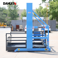 Plateforme élévatrice de quai portable 2T 3T de haute qualité, élévateur de quai à mât vertical 1700 mm pour chargement/déchargement, entraînement hydraulique