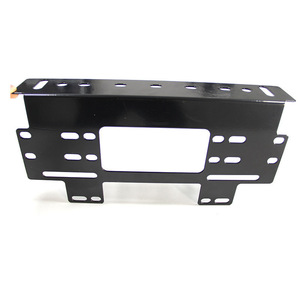 Support de montage léger en acier avec trous pour l'installation de plaques d'immatriculation automobile - Product Image 5