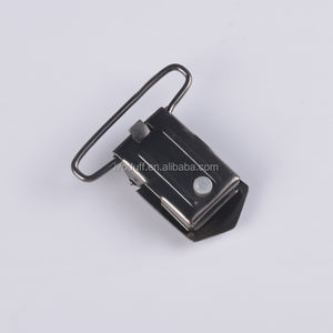 2 pinces à suspension pour ceinture de <span class=keywords><strong>35mm</strong></span>, gros sportif, couleur noire, en métal - Product Image 5