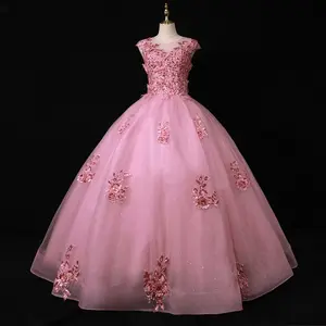 2023 New Luxury High Quality Beaded Wedding Dress Ball Gown Princess Party Dress Quinceanera Dress Sweet 15 16