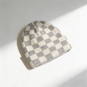 Gorros de Invierno Elásticos y Cálidos para Hombre, Gorros de Punto Tipo Waffle, Gorro Térmico - Product Image 5