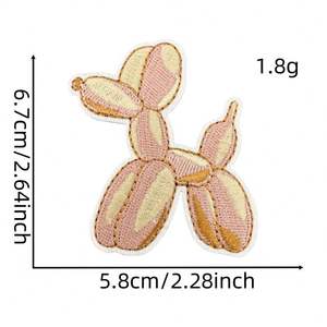 Parches Bordados Estilo Bohemio con Mariposas y Frases Positivas para Perros, Termoadhesivos - Product Image 6