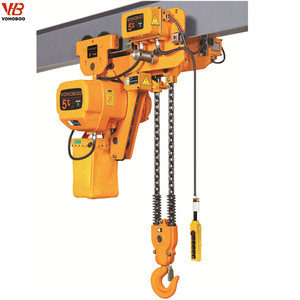2 año de garantía 220-440 v <span class=keywords><strong>5</strong></span> de <span class=keywords><strong>1</strong></span> tonelada de <span class=keywords><strong>polipasto</strong></span> eléctrico de cadena/talha eletrica de corrente de la grúa de elevación - Product Image 4