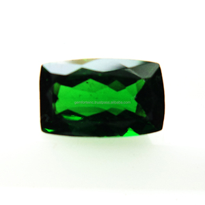 โกเมน Tsavorite สีเขียวแท้ทรงกลมล้านล้านรูปไข่ผสมกัน100% อัญมณีบำบัดธรรมชาติเจียระไนแบบเหลี่ยมเพชรพลอย - Product Image 6