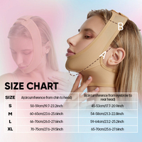 En gros, Ceinture de lifting facial post-chirurgicale élastique anti-âge, Réducteur de double menton et Amincisseur de mâchoire