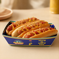 Barquettes jetables en papier pour hot-dogs, frites, desserts et repas rapides – Boîtes en forme de bateau pour snacks