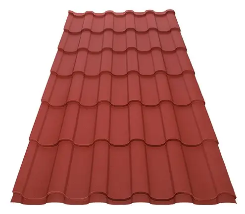 stone coated steel metal roofing tile with all the accessories