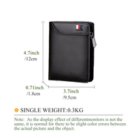 Dompet Kartu Warna Fashion, Dompet Koin Grosir, Dompet RFID, Dompet Kulit Asli Mewah, Tempat Kartu Tipis Mini, Dompet Pria