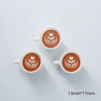 Bricolage Art Résine Accessoires Écologique Bijoux De Noël Simulation Fleur Tasse À Café Cartoon Téléphone Shell Ménage Décorations