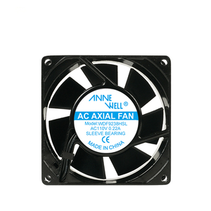 Kipas aksial AC, 92x92x38mm 220V/230V AC dengan 2 bantalan bola 92mm AC kipas pendingin aksial 9238 kipas AC untuk peralatan industri - Product Image 1