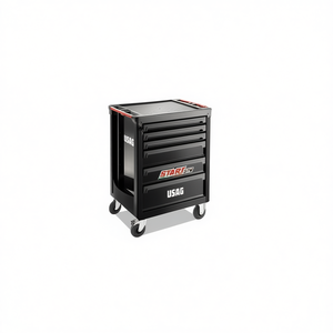 Gabinete de herramientas USAG con juego de cajones rodantes 516 ST6NPM, solución de almacenamiento profesional para talleres, mecánicos y proyectos de bricolaje. - Product Image 2