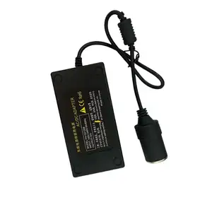 Encendedor de cigarrillos de coche personalizado de fábrica 12V 5A 60W adaptador de corriente para lavadora de refrigerador de coche convertidor Dc12v