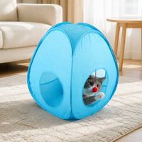 Lot de 24 jouets pour chat, assortiment coloré, pliables, interactifs, pour chatons, pour la poursuite et le saut